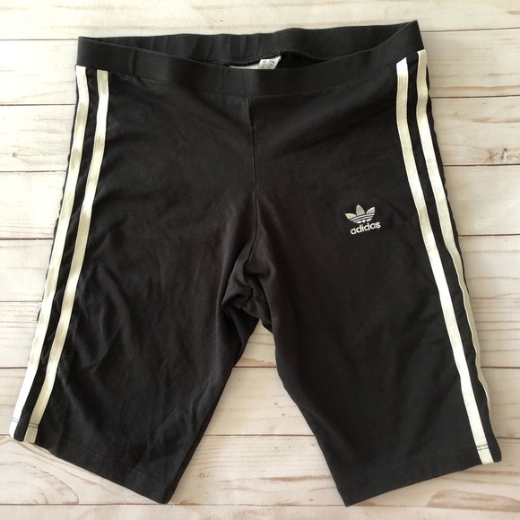 adidas Pants - Adidas Original black biker shorts